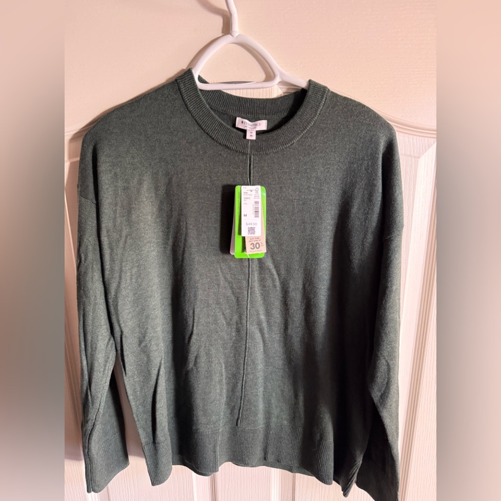 Reitmans Scoop Neck Light Sweater NBW